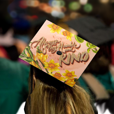 Graduation cap topper, Always stay humble and kind, Graduation Cap Decorations