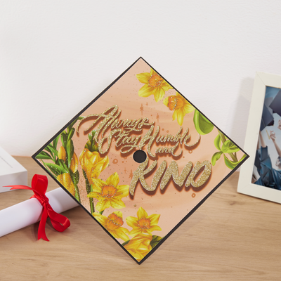 Graduation cap topper, Always stay humble and kind, Graduation Cap Decorations