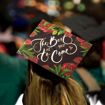 Once Upon A Time Graduation Cap Topper The Best Is Yet to Come Graduation Cap Decoration