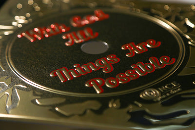 Aluminum Graduation Cap Topper, With God All Things Are Possible, Graduation Cap Decoration