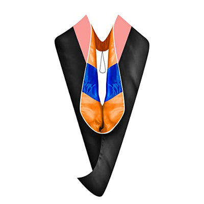 Graduation Master Hood for Master of Public Health MPH (Salmon Pink)