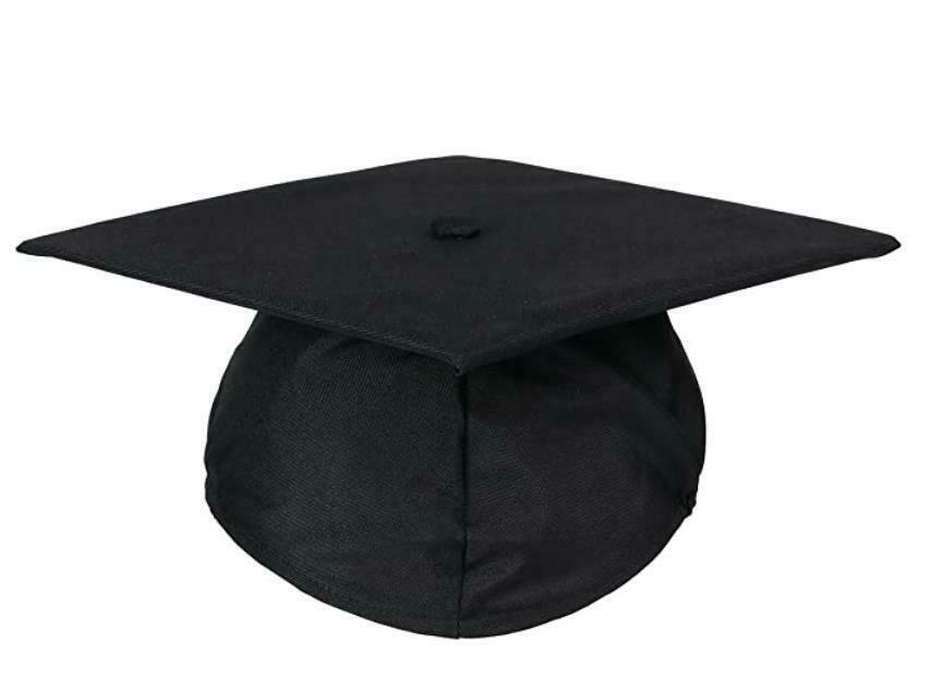Master's Degree Graduation Caps – tagged Matte Fabric