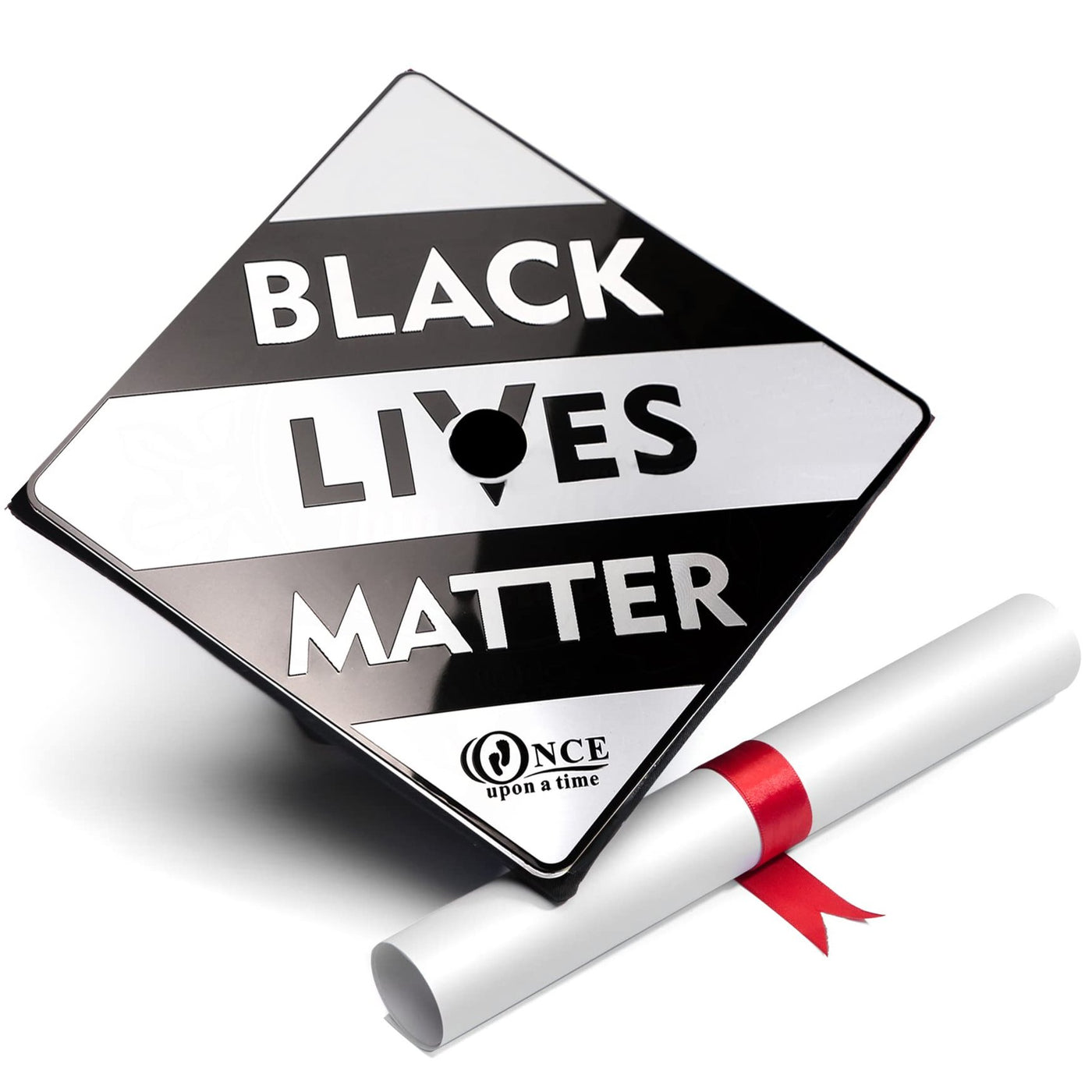 Aluminum Graduation Cap Topper, Black Lives Matter, Graduation Cap Decoration