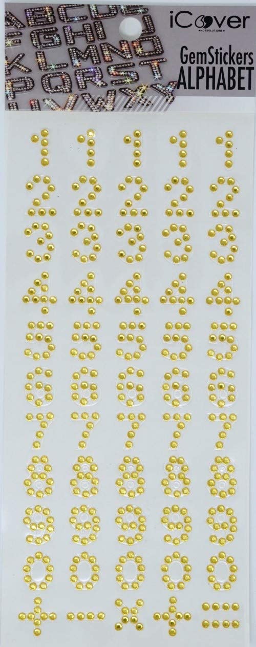 Quick DIY Kit Three Adhesive Bling Stickers