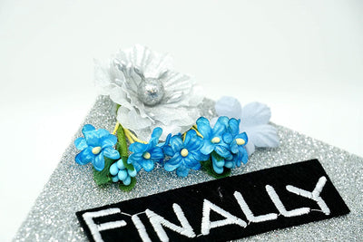 Handmade Graduation Cap Topper, Graduation Cap Decorations, Finally Done with This B.S.