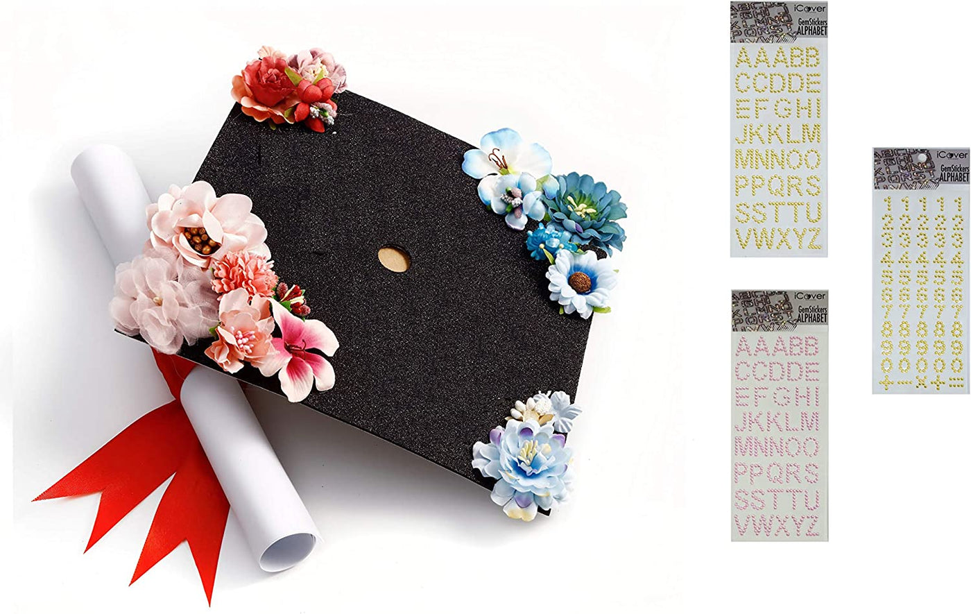 Handmade Graduation Cap Topper, What Feels Like The End, Graduation Cap Decorations