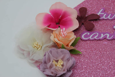 Handmade Graduation Cap, She Turns Her Can'ts into Cans, Graduation Cap Decorations