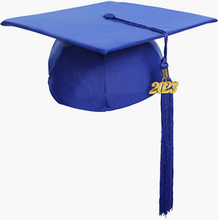 Unisex Adult Matte Graduation Cap for College & High School