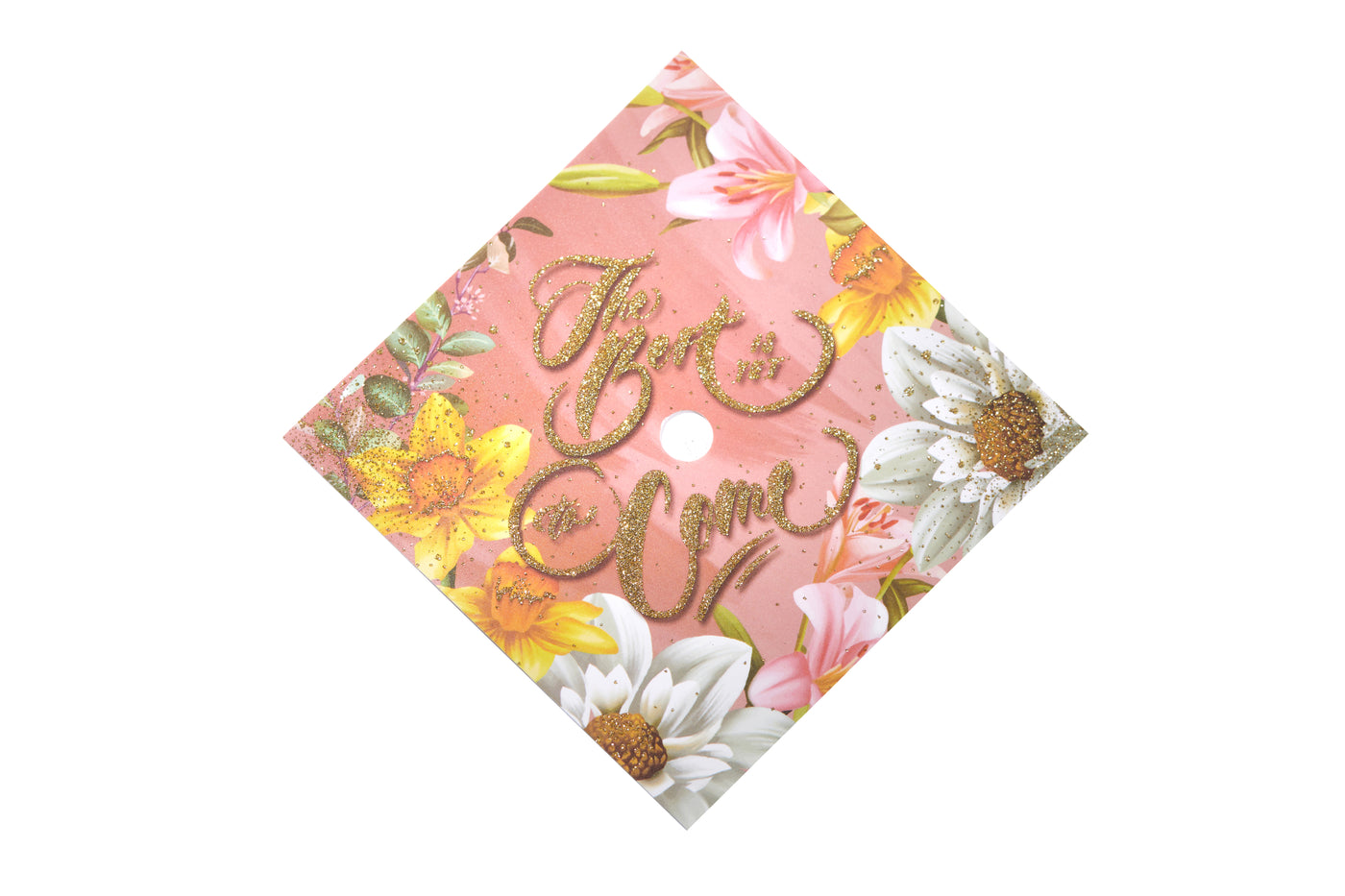 Graduation cap topper art print, The best is yet to come