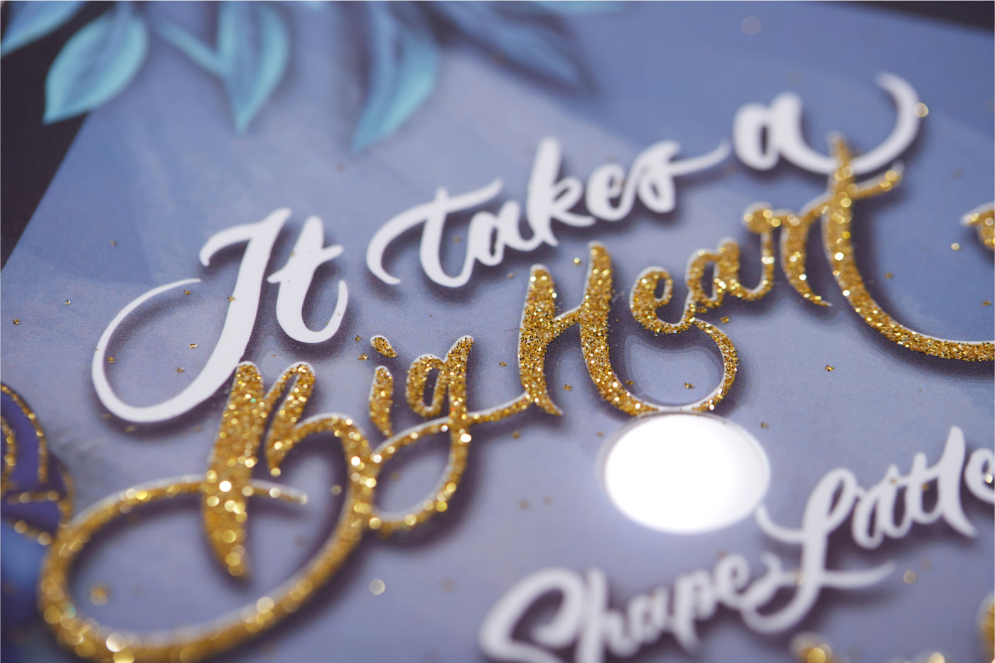 Graduation cap topper art print, It takes a big heart to shape little minds