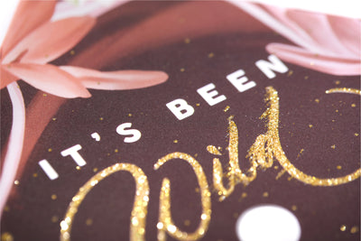 Graduation cap topper art print, It’s been wild It’s been wonderful