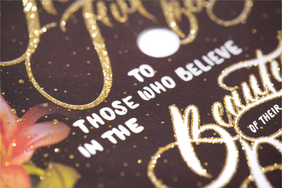 Graduation cap topper art print, The future belongs to those who believe in the beautify of their dreams