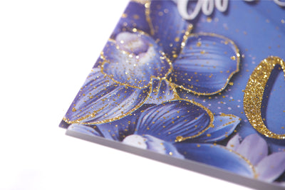 Graduation cap topper art print, And off she went to change the world