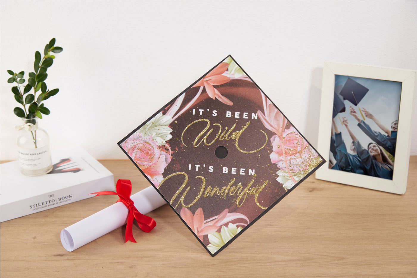 Graduation cap topper art print, It’s been wild It’s been wonderful