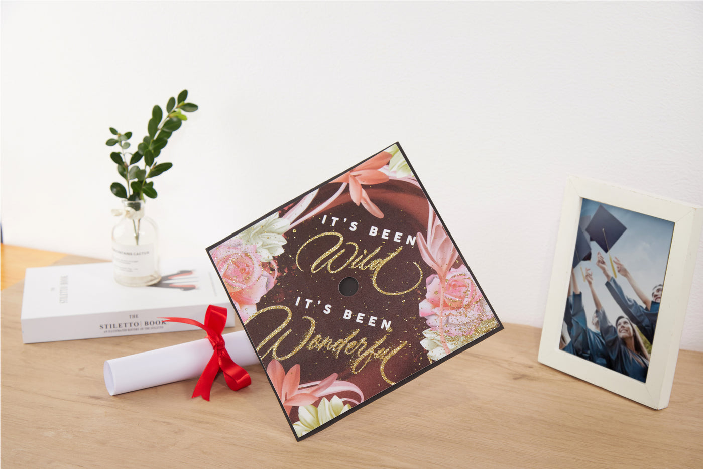 Graduation cap topper art print, It’s been wild It’s been wonderful