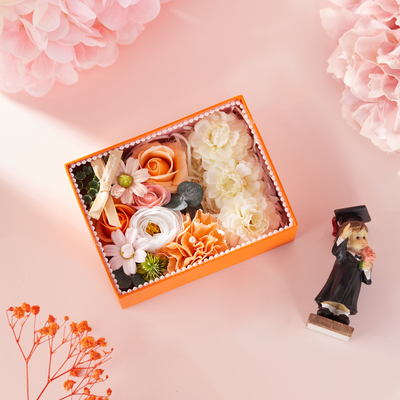 Graduation gift for her, girl grad figurine set