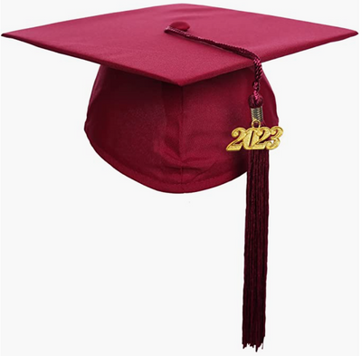 Unisex Adult Matte Graduation Cap for College & High School