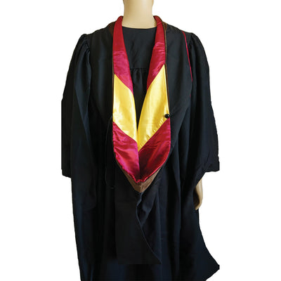 Graduation Master Hood for Master of Fine Art MFA (Brown)