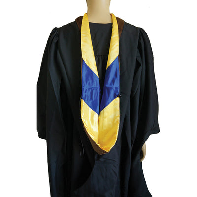 Graduation Master Hood for Master of Fine Art MFA (Brown)