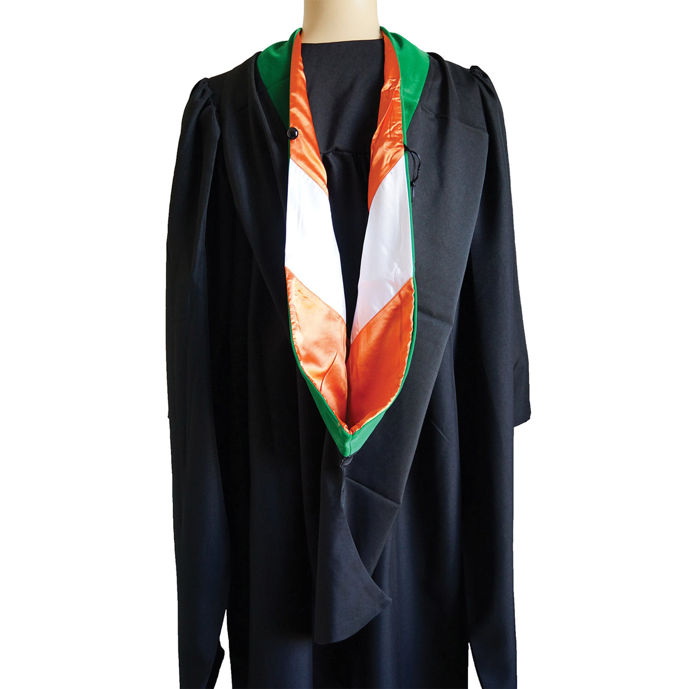 Graduation Master Hood for Master of Health Science (Kelly Green)
