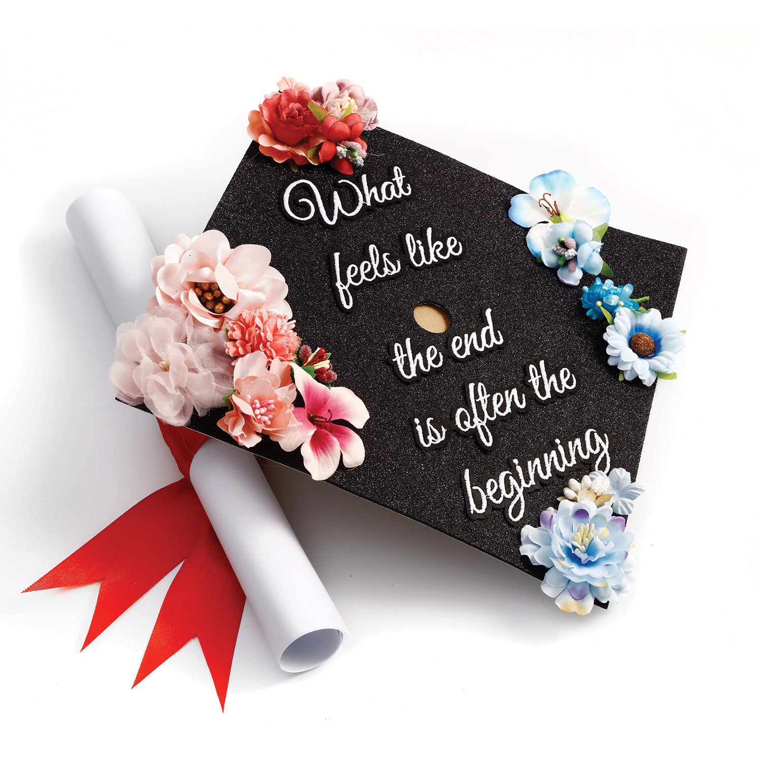 Graduation Cap Fold-it Card Diet Set